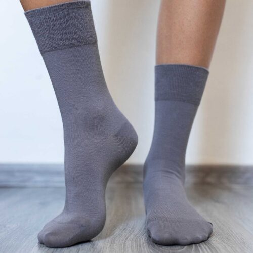 Bombažne nogavice - Grey